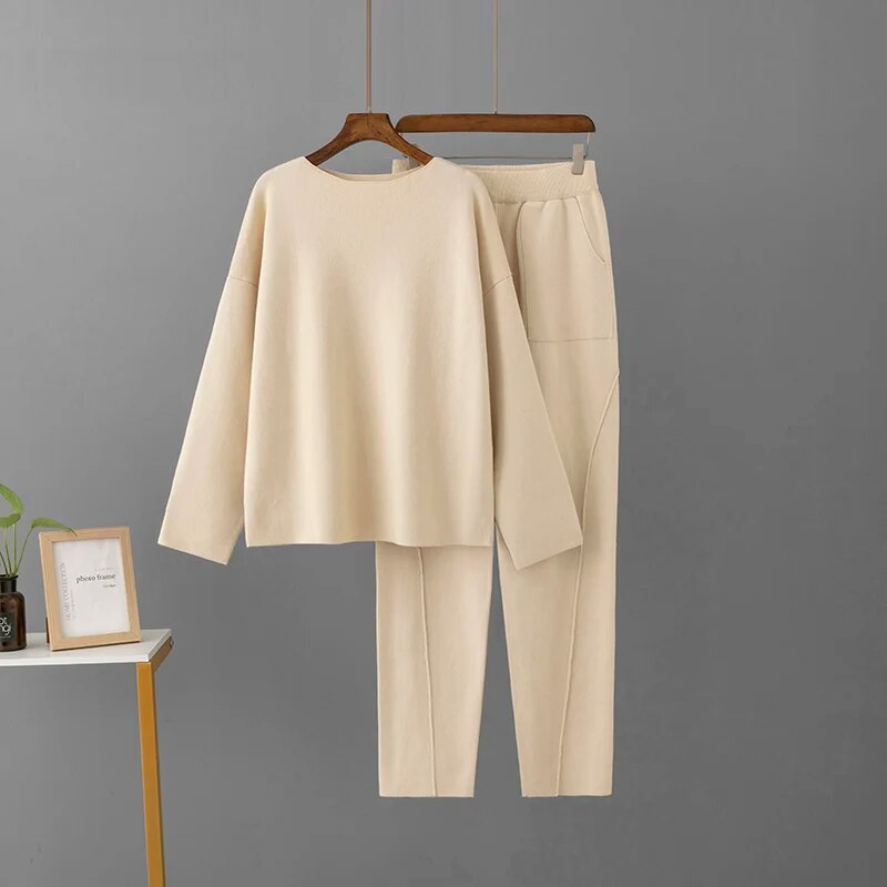 Heidi-Mode | Teiliger Strick Set Damen