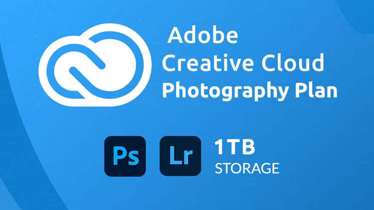 Adobe Creative Cloud Photography Plan - 1TB Cloudstorage Subscription Key (3 Months / 1 PC)