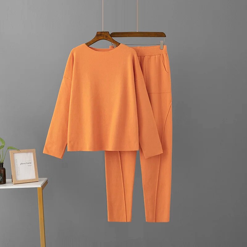 Heidi-Mode | Teiliger Strick Set Damen