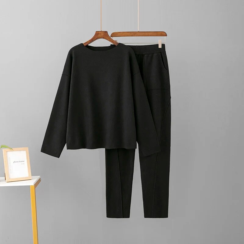 Heidi-Mode | Teiliger Strick Set Damen