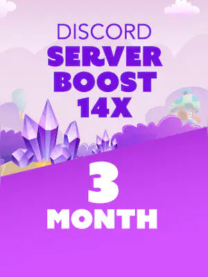 Discord Server - 14x Boost - 3 Months